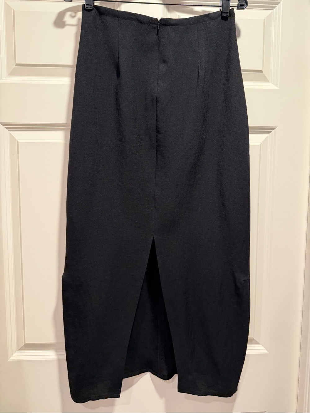 NWOT Studio Nicholson Beni Black Midi Skirt UK 6 / IT 38 | Linen-Like Twill - Picture 8 of 12